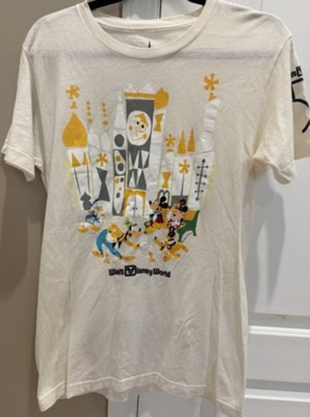 Walt Disney World 50th Anniversary It's A Small World Graphic T-shirt Small